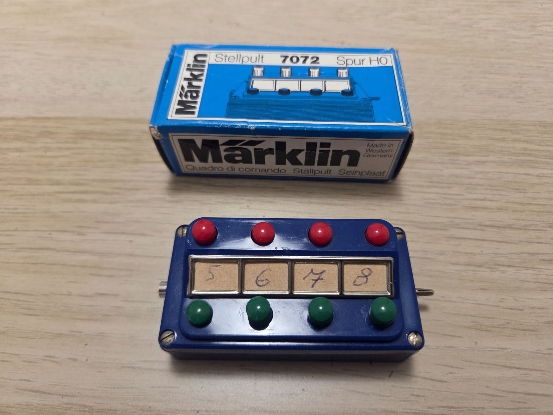 Märklin Trains électriques: Märklin 7072 Schaltpult – D'occasion à St-Aubin-Sauges par Lo_Go
