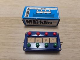 Märklin 7072 Schaltpult