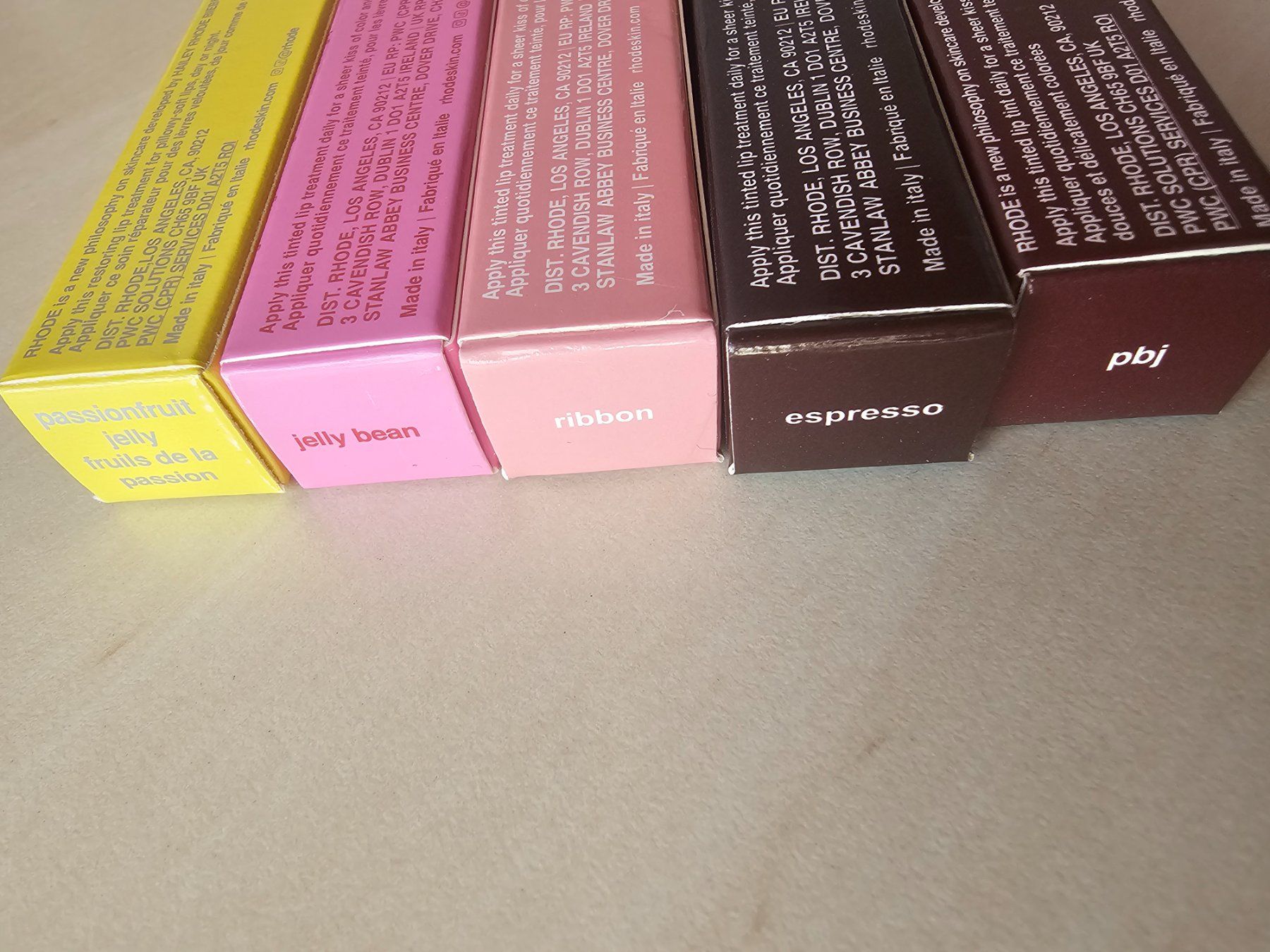 Make-up: 5 Rhode Peptide Lip Tints – Neu (gemäss Beschreibung) aus Balterswil von Dikdik1992 2