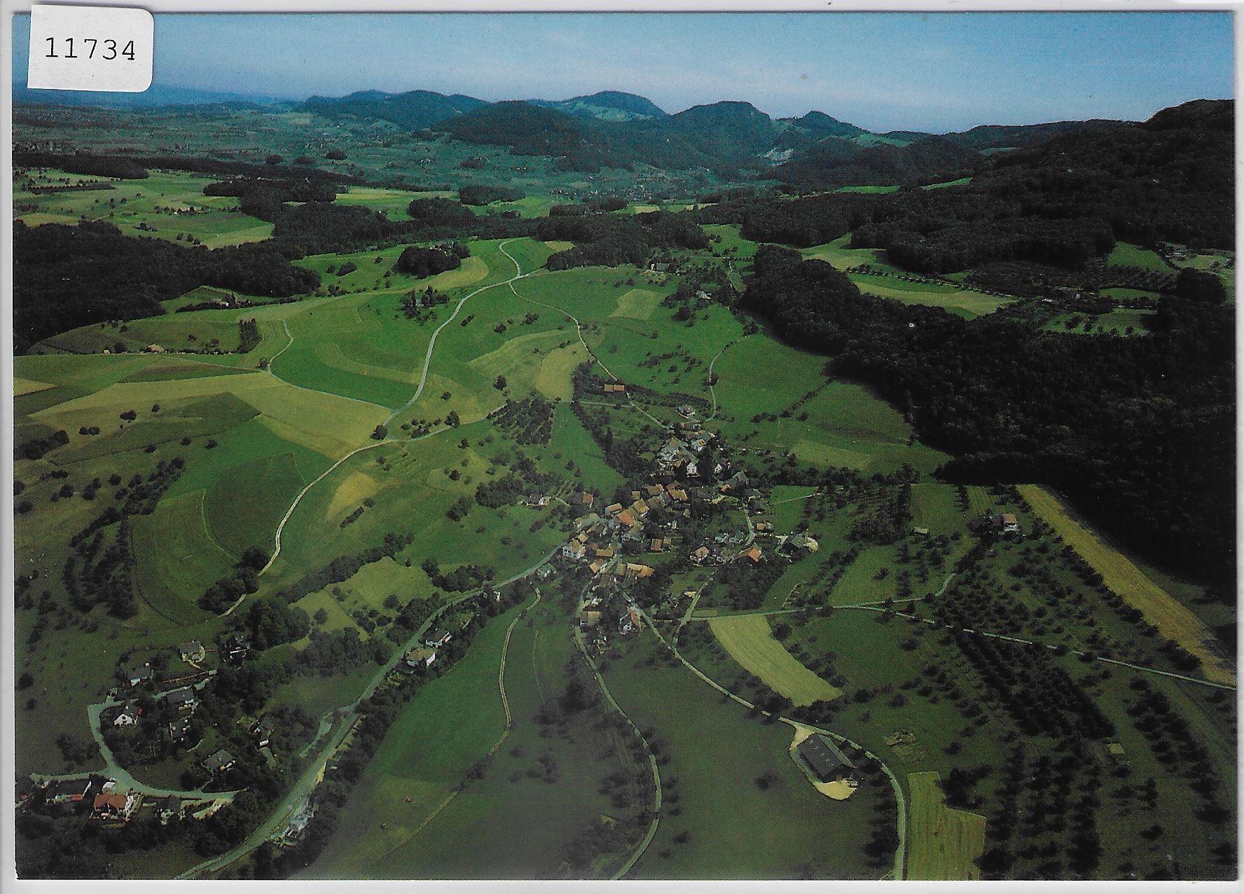 Cartoline postali: Flugaufnahme Häfelfingen BL – Antico da Ettingen venduto da Kartenplanet