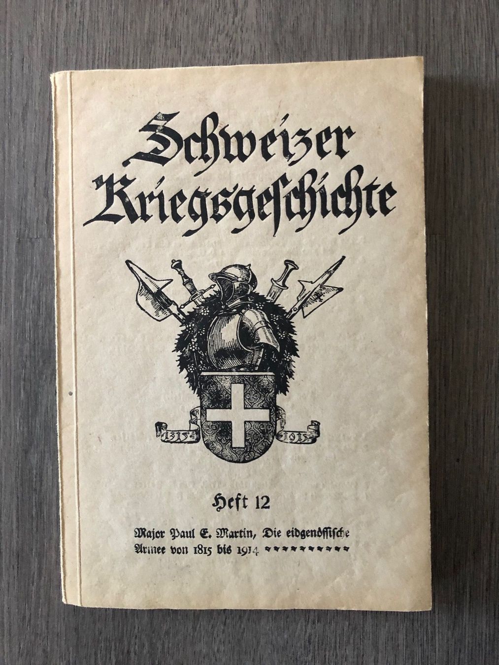 Libri: Schweizer Kriegsgeschichte Heft 12 Eidgenossen Armee – Usato da Maienfeld venduto da DivicoHelveticus