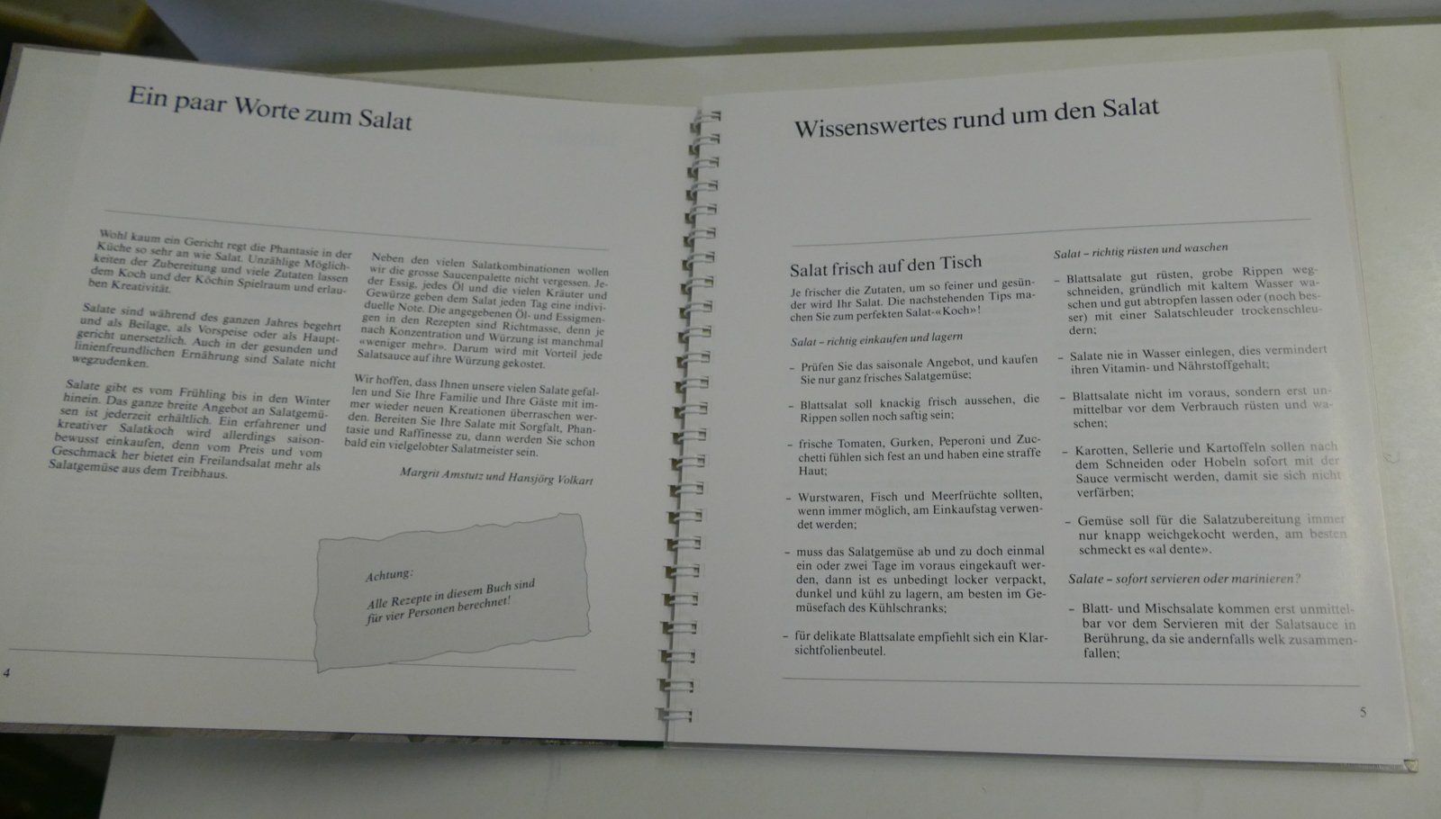 Bücher: Salatbuch – Gebraucht aus Dietlikon von kes_j6d7 5