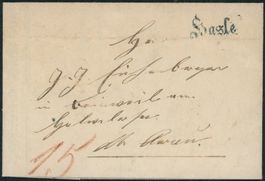 LU Hasle - Stabstempel - Brief