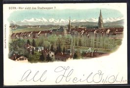 Litho Bern, Panorama, Wer sieht das Stad