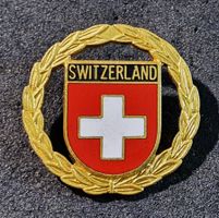 GG566 - Pin Switzerland Wappen im Kranz Suisse Svizzera