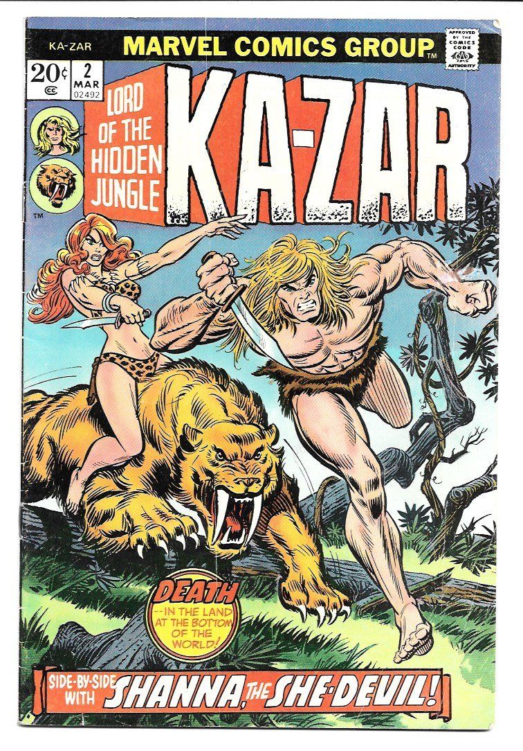 Fumetti: Marvel Comic #2  KA-ZAR,  Super Zustand, Original – Usato da Winterthur venduto da Wolfensberg