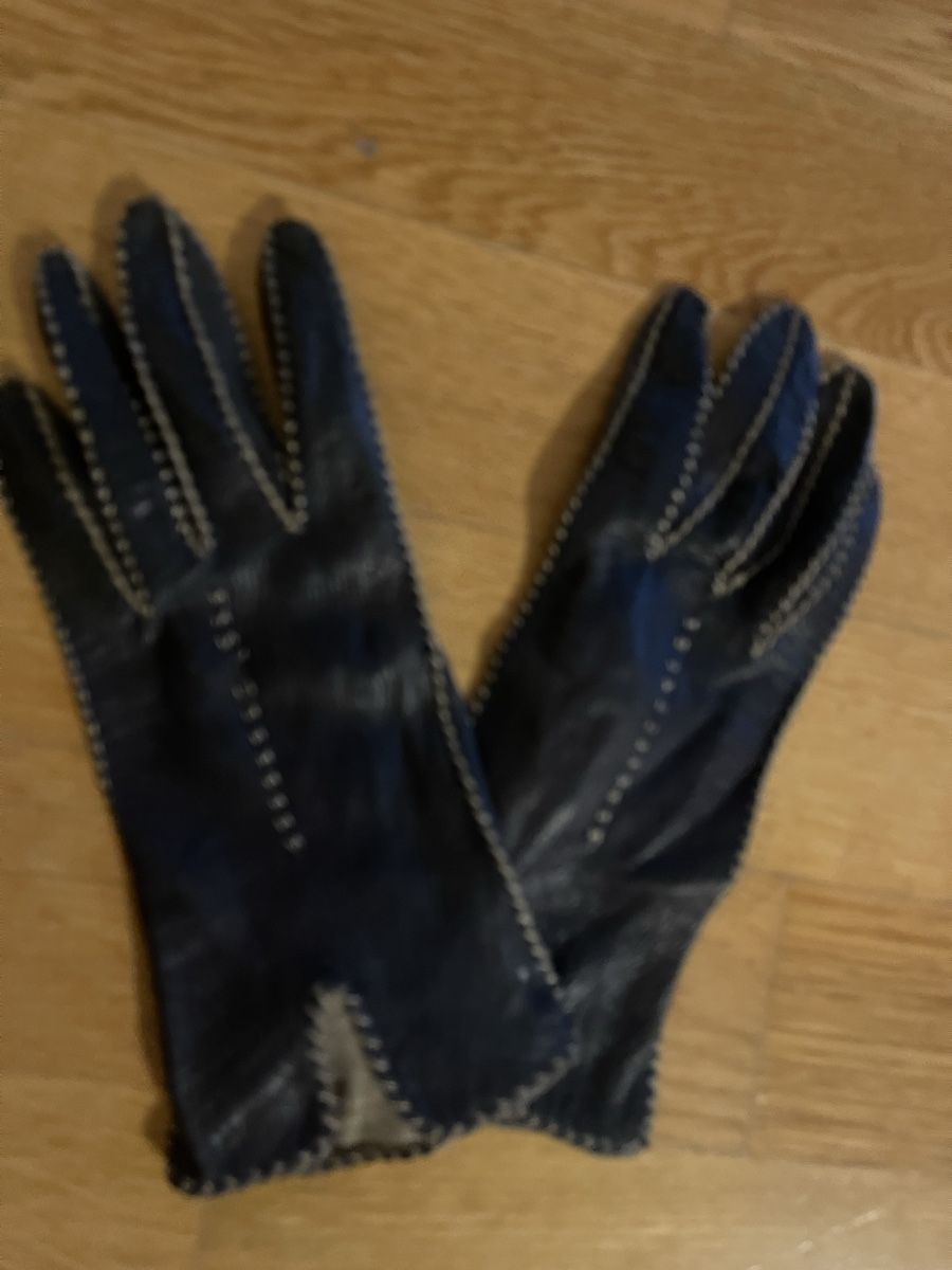 Guanti & manicotti: Handschuhe Lederhandschuhe Damen Winterhandschuhe Grösse S – Usato da Rüschlikon venduto da leo_mwz2 2