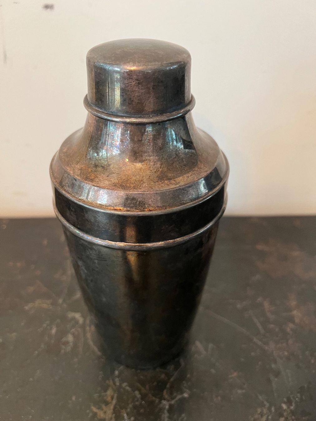 Karaffen: Art Deco versilberter Shaker Alpacca 12 – Gebraucht aus Wabern von La-Vitrine 3