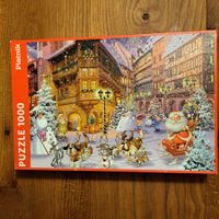 Piatnik Puzzle 1000 Teile - Weihnachtsdorf, komplett