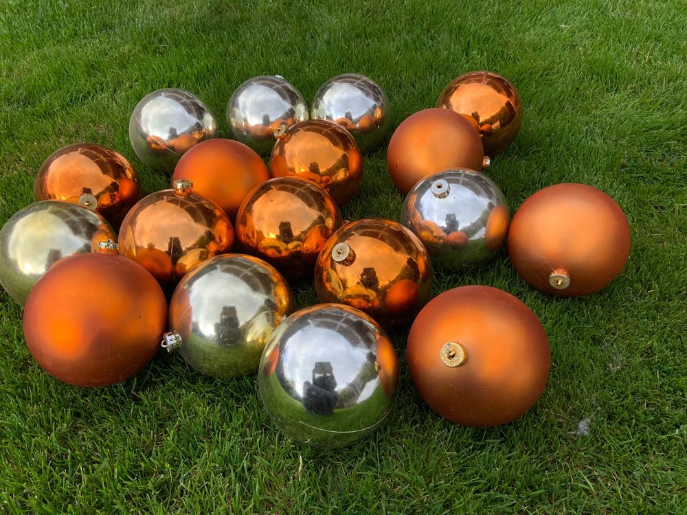 Riesen Weihnachtskugeln Fur Draussen
