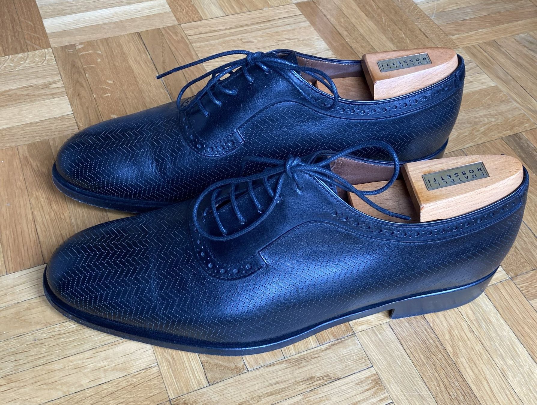 Fratelli Rossetti Scarpe da uomo: Fratelli Rossetti Oxford, Gr. 41, Schwarz – Usato da Pully venduto da nick_lausanne 1