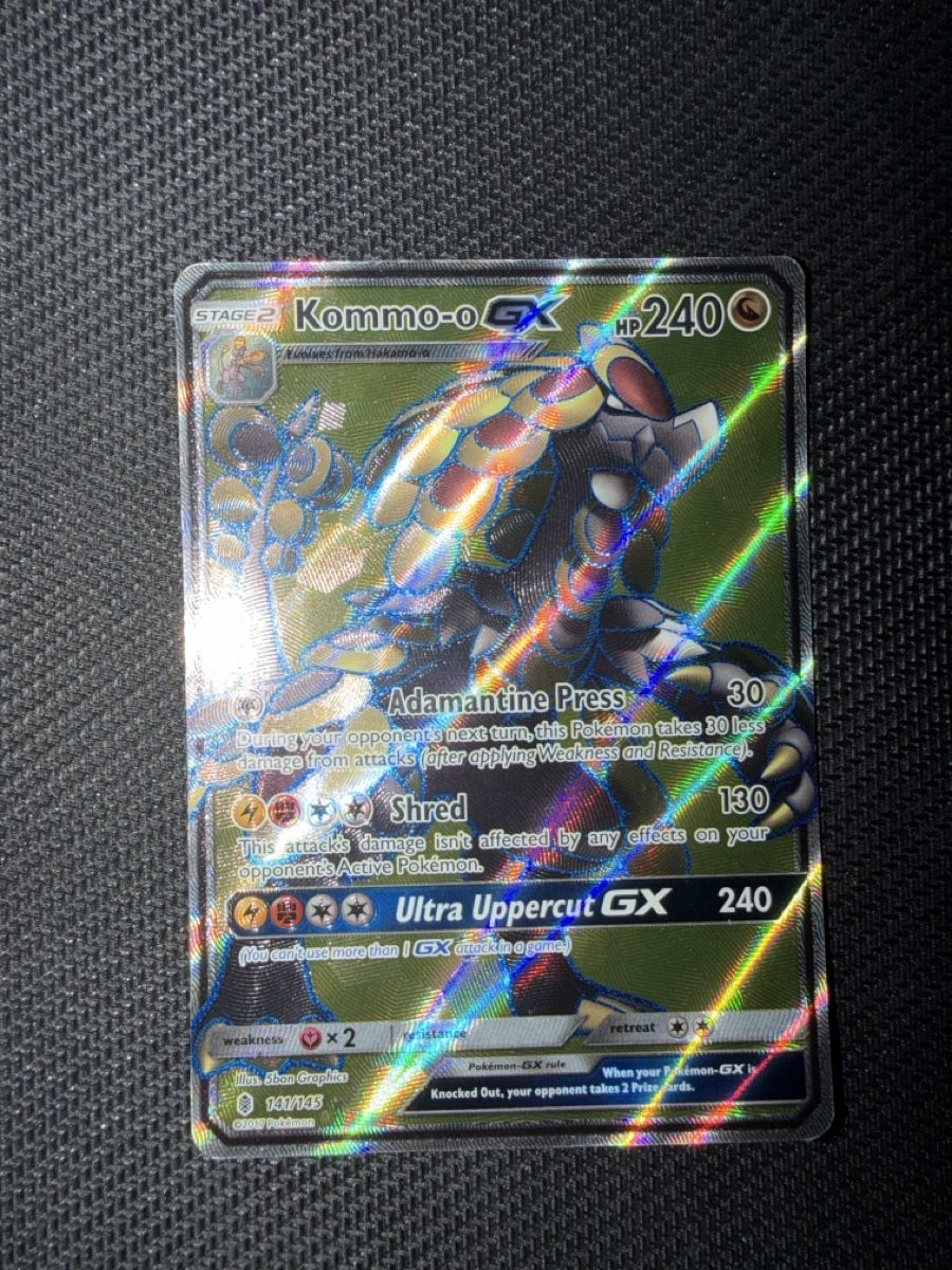 Pokémon Sammelbilder & Trading cards: Kommo-o GX ENG - Ab 1.- – Gebraucht aus Claro von bambuino