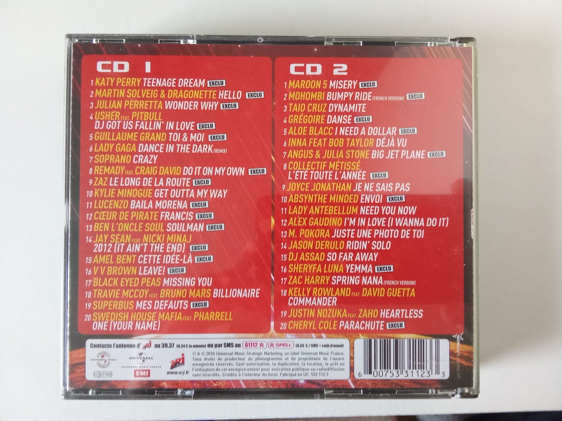 CDs: Hit List 2010, Vol.2 - 2 CDs / 40 Titel – Gebraucht aus Bilten von Bora3 1