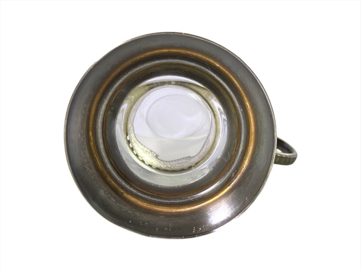 Tazze: Vintage Sowjetunion Raumfahrtprogramm Teeglas versilbert – Usato da Luzern venduto da woti-shop 6