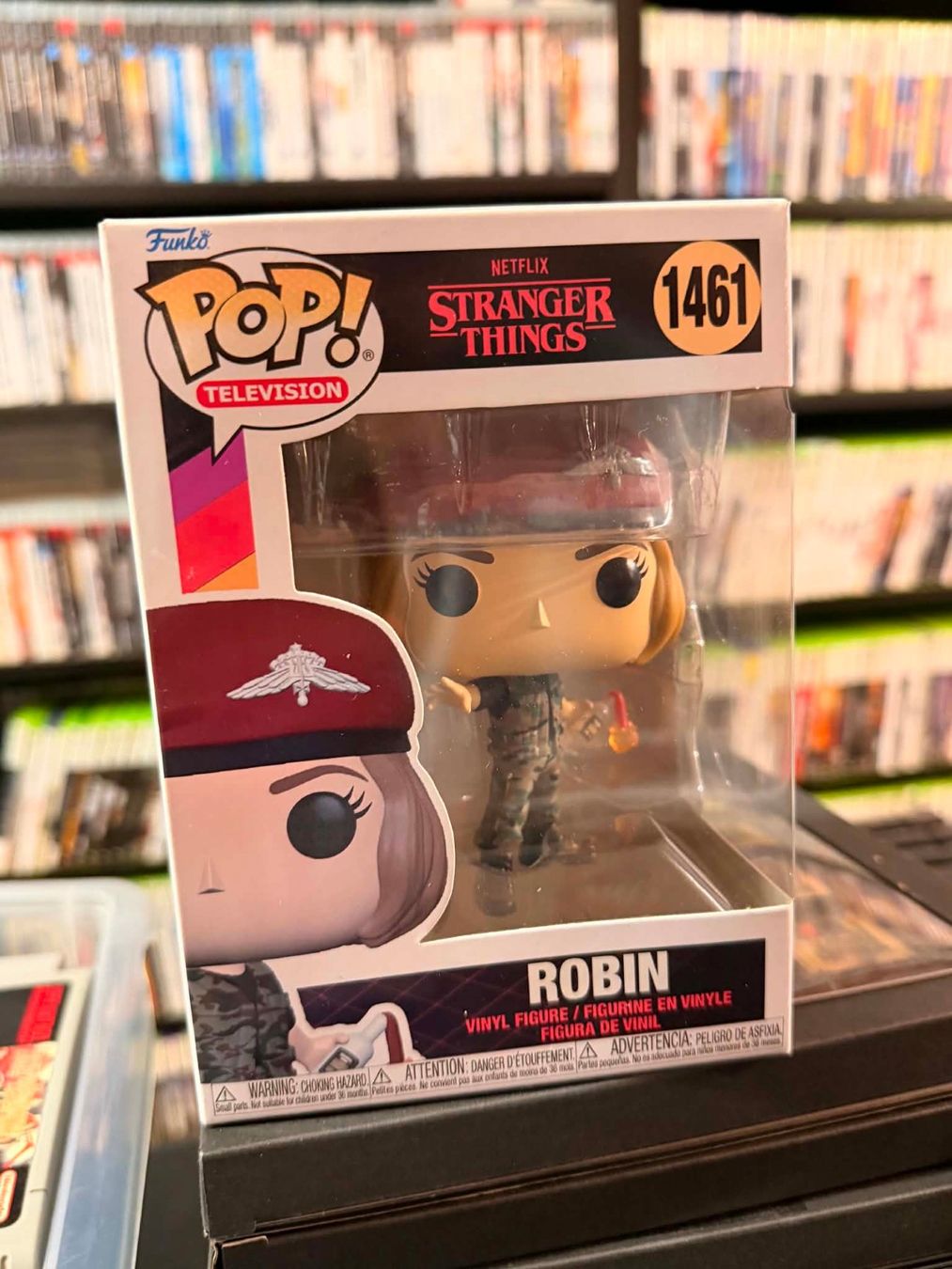 Funko Figurines: Funko POP 1461 Robin Stranger Things – D'occasion à Giubiasco par Ticinerd
