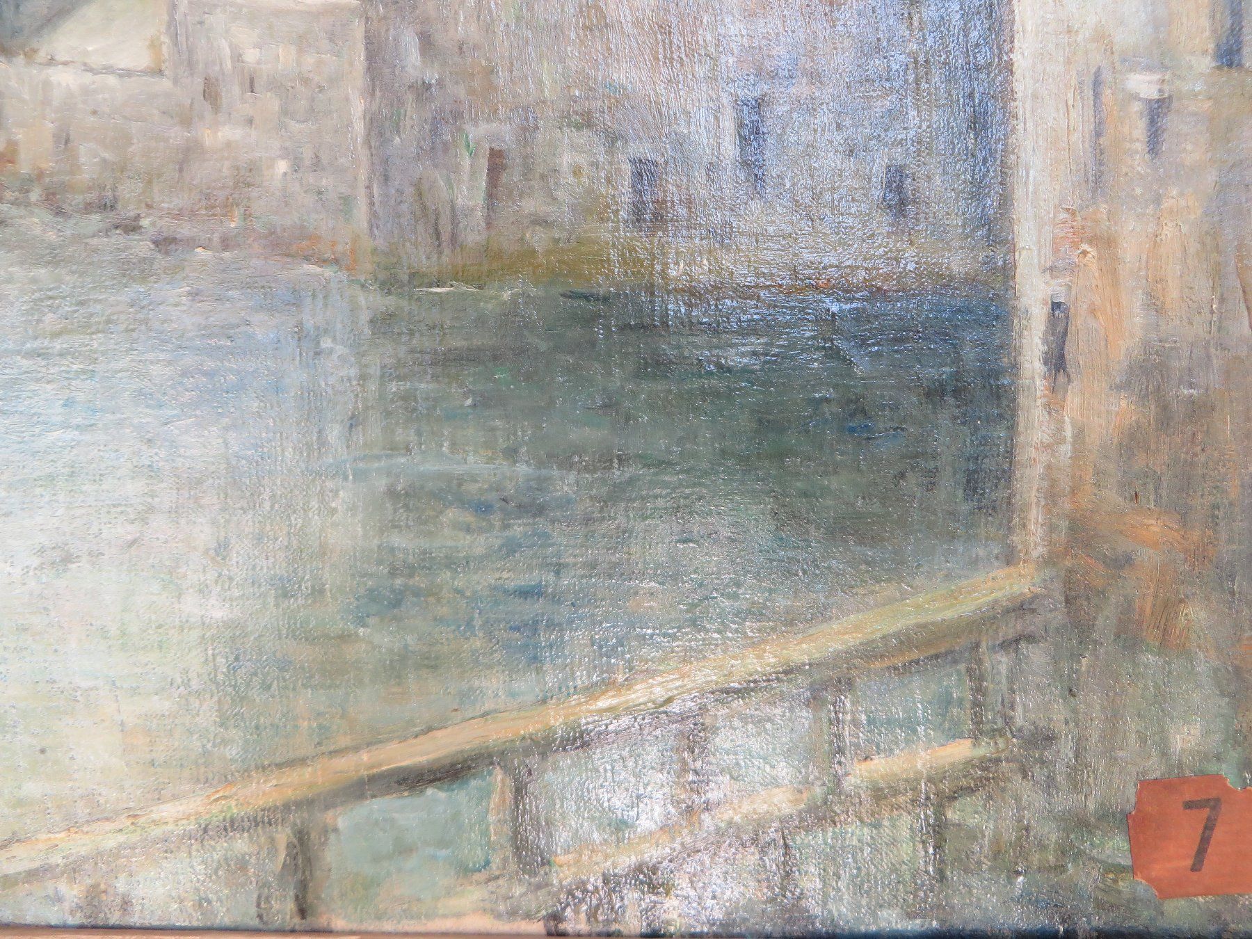 Tableaux: F Boucher grosse Oel Bild "la Rochelle" – D'occasion à Bad Ragaz par FutureZ 4