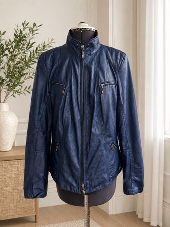 💙 Bonita Jacke Gr. 40 Dunkelblau – Top Zustand ✨