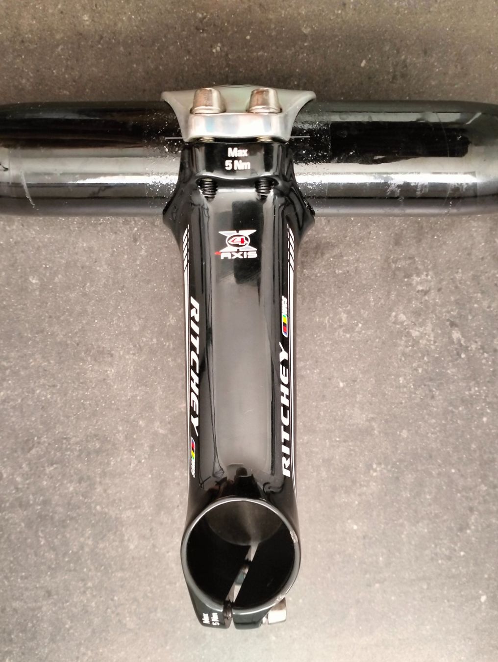 Ritchey Ersatzteile: Ritchey WCS Logic II Lenker & WCS 4Axis Vorbau – Gebraucht aus Uster von KarlZH 4