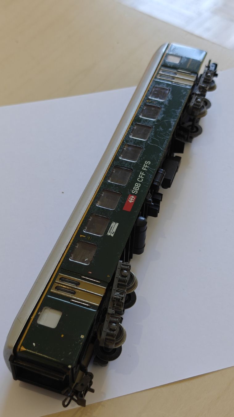 Märklin Modellini di ferrovie: wagon cff sbb – Usato da Peseux venduto da dobdive 2