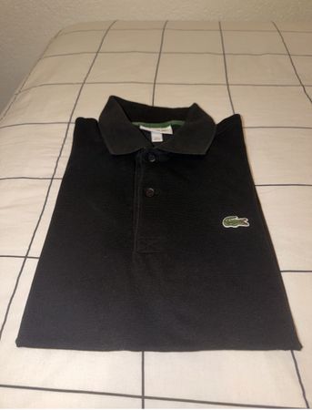 LACOSTE POLOSHIRT SCHWARZ XS
