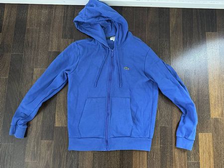 Lacoste Zipper Hoodie - blau