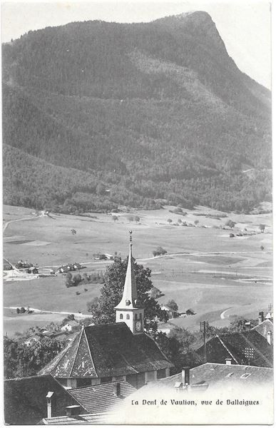 Cartoline postali: Ballaigues et Dent de Vaulion – Usato da Olten venduto da clotaldi