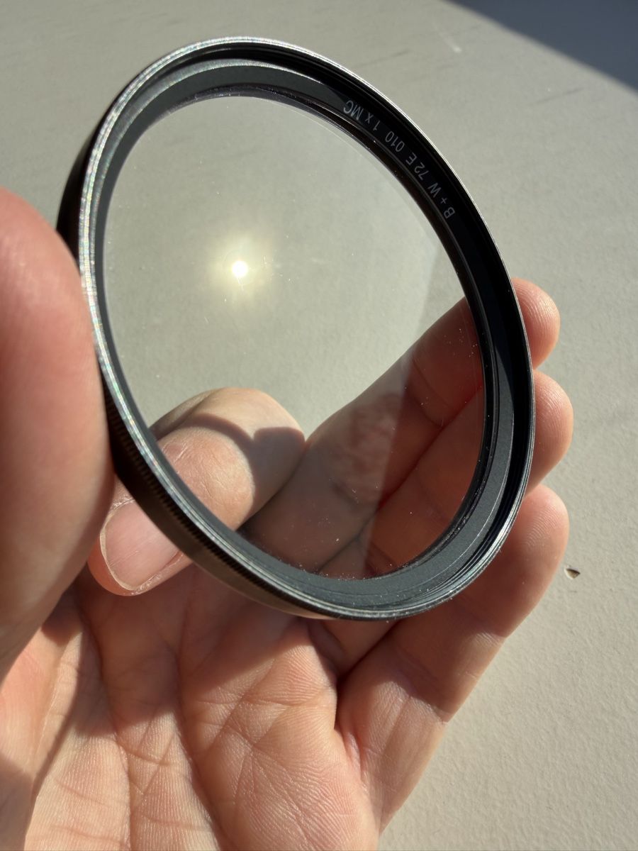 Filtri: UV-Filter von B+W Ø 72 mm + Objektivdeckel – Usato da Arbon venduto da yak4665 2