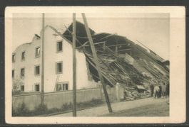 Carte P ( La Chaux près Les Breuleux / Cyclone 1926 )