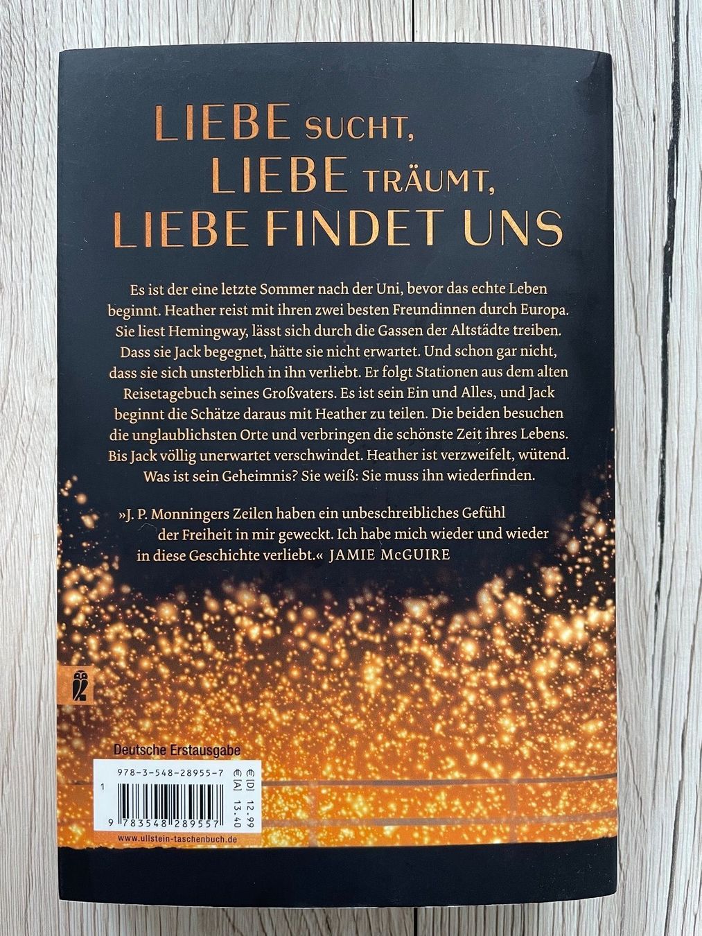 Libri: Buch Liebe findet uns by J.P. Monninger – Usato da Adliswil venduto da Udarius 1