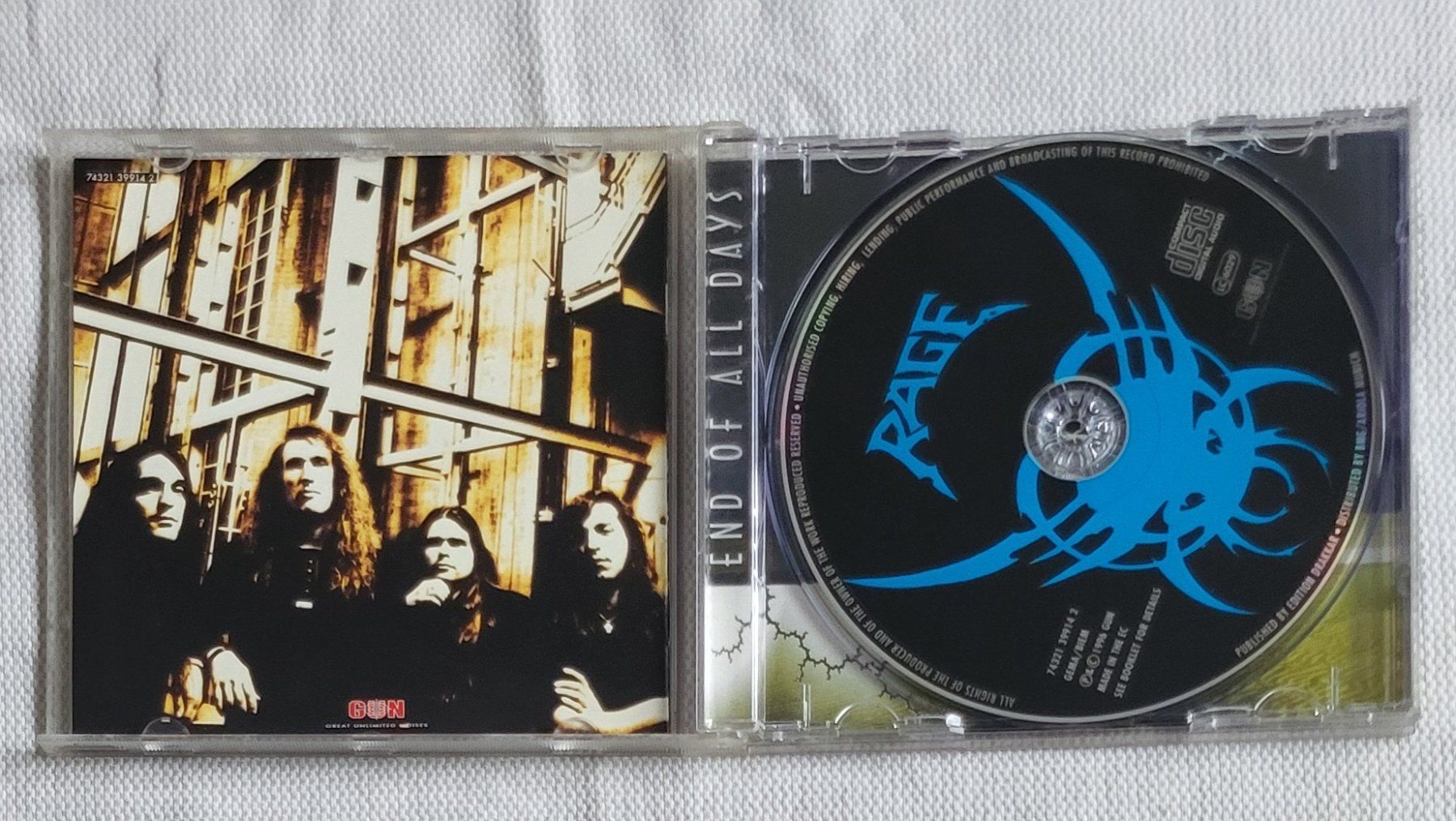 CD: Rage - End of all days – Usato da Villars-sur-glane venduto da Epsilonhike 2