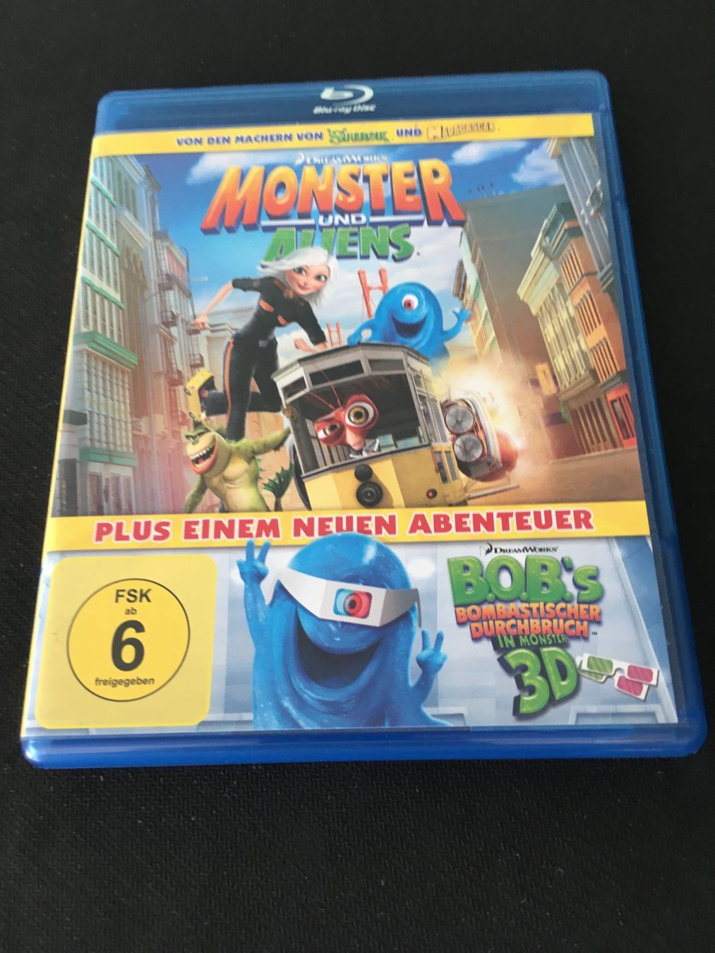 Alle DVDs: Monster und Aliens [Blu-ray] – Gebraucht aus St.Gallen von MedienJoe