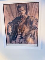 Placido Domingo "Otelo", Pastel Joan Marti, gerahmt. 86/250