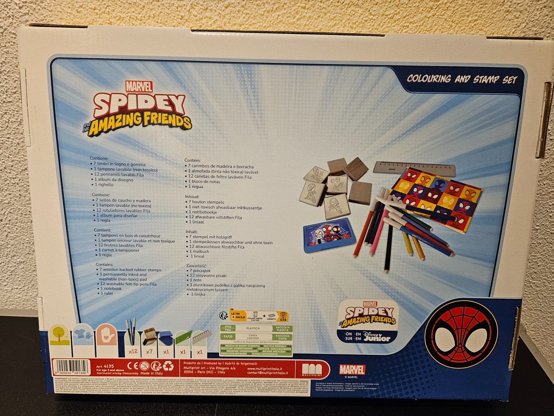 Kit bricolage: Neu - Disney - Mal - und Stempelset Spidey – Nuovo e nell'imballaggio originale da Dagmersellen venduto da Jarsetz_Restposten 1