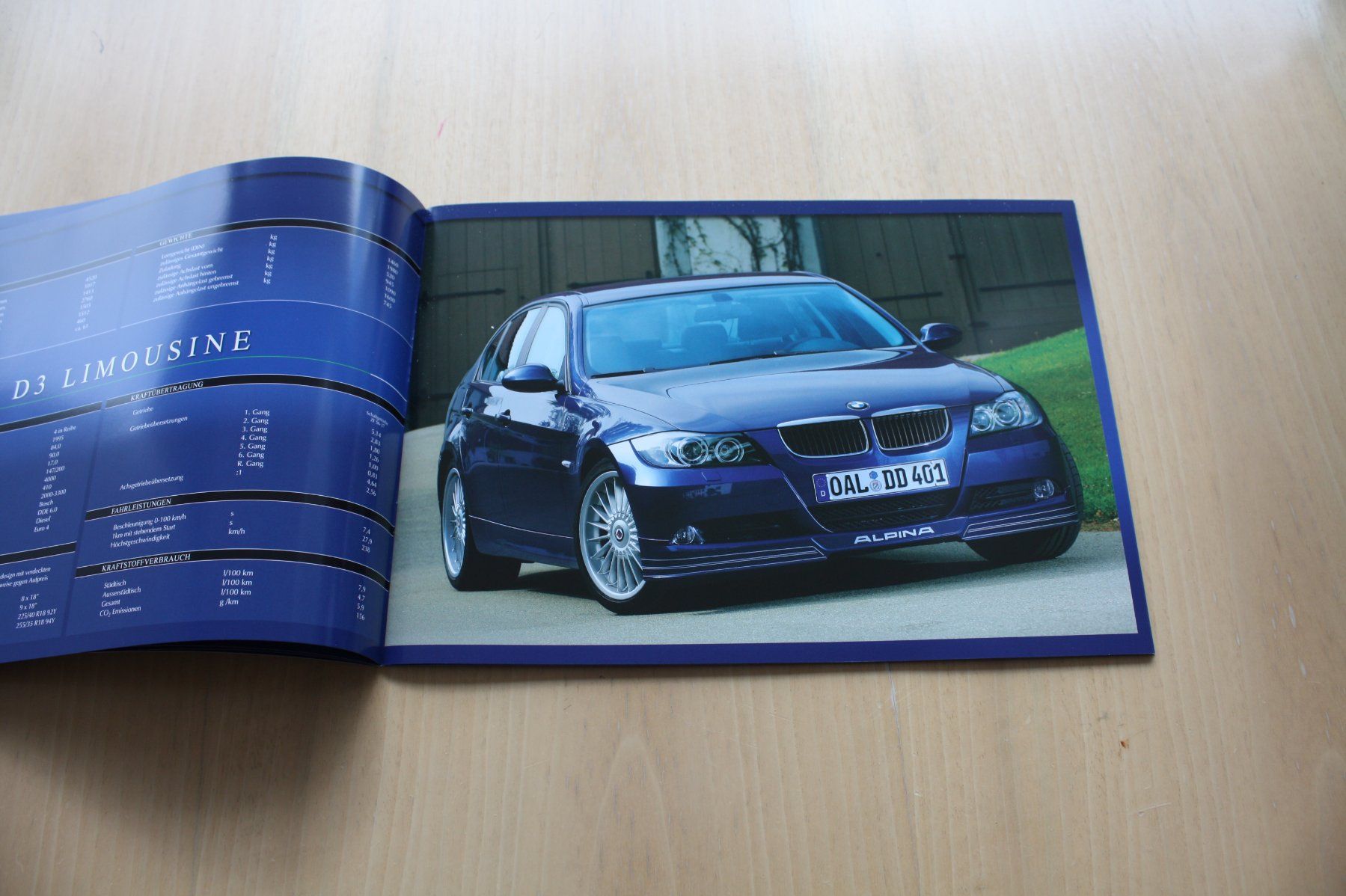 Alpina Documenti: Alpina Prestige Prospekt 2007 – Usato da Wikon venduto da erwin400 3
