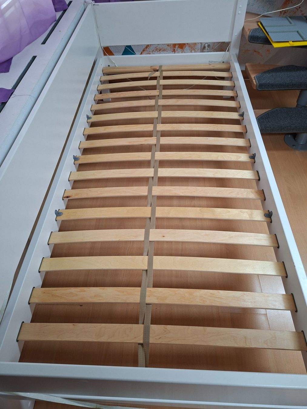 Flexa Letti: Flexa white mit Rausfallschutz und Matratze – Usato da Wagen venduto da Maedlock1 1
