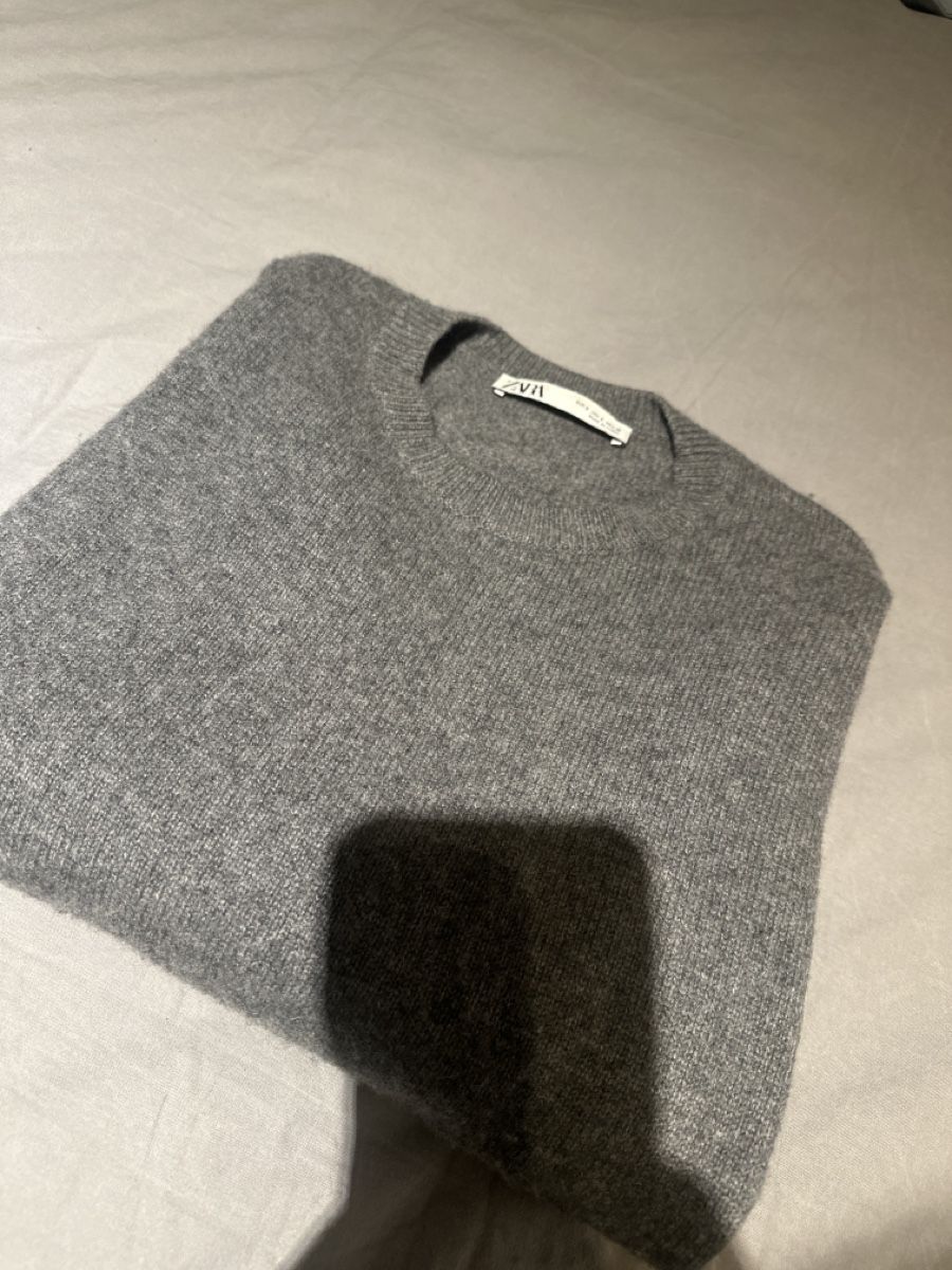 Zara Maglioni & Felpe: Zara Kaschmir Pullover Gr. S grau – Usato da Bassersdorf venduto da Ayumiyamaguchi 1