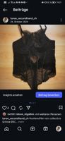 Schwarzer Hunkemöller Body Noir, Grösse 85C