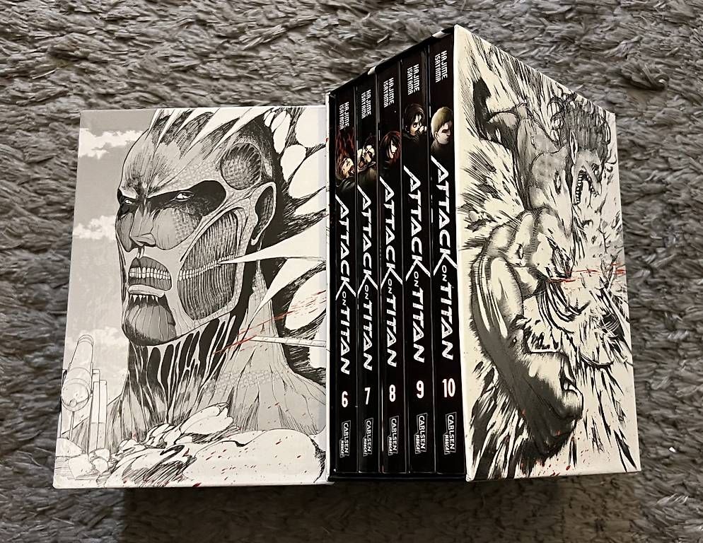 BD: Attack on Titan Sammlung 1-10 – D'occasion à Kilchberg ZH par SyFo286 1