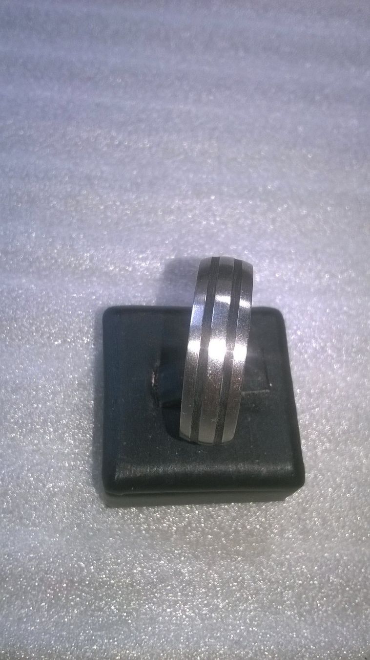 Bagues: RING EDELSTHAL MIT SCHWARZ GEMACHT – Neuf (Voir description) à Basel par bijoutrie_4 1