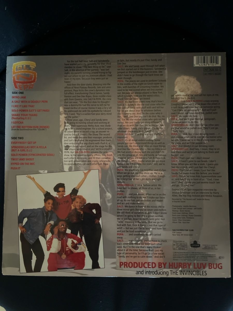 Dischi in vinile: Salt with Spinderella Deadly A-Repa Vinyl Record – Usato da Giswil venduto da Nistsigi 1