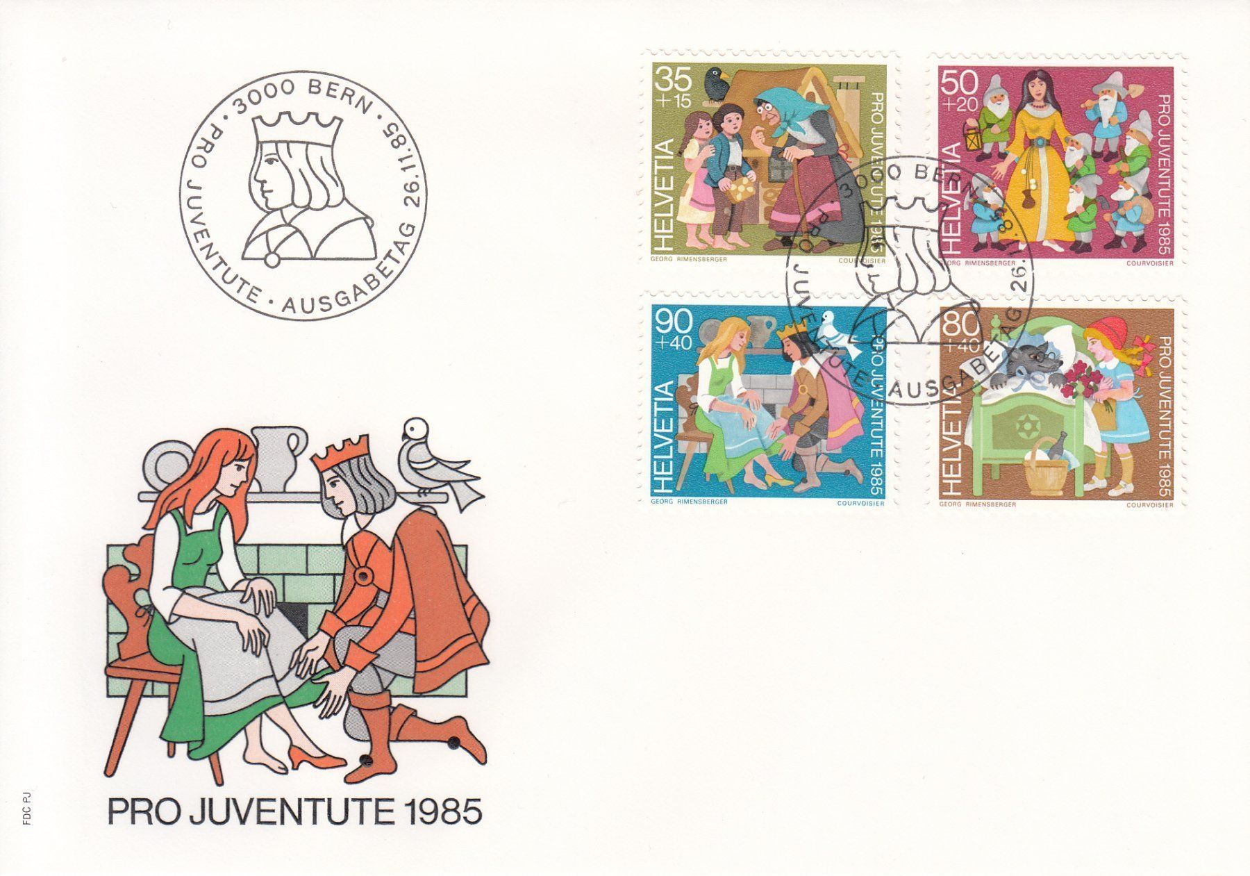 Tous les timbres: Pro Juventute 1985 FDC – D'occasion à Bürglen TG par StampGraf