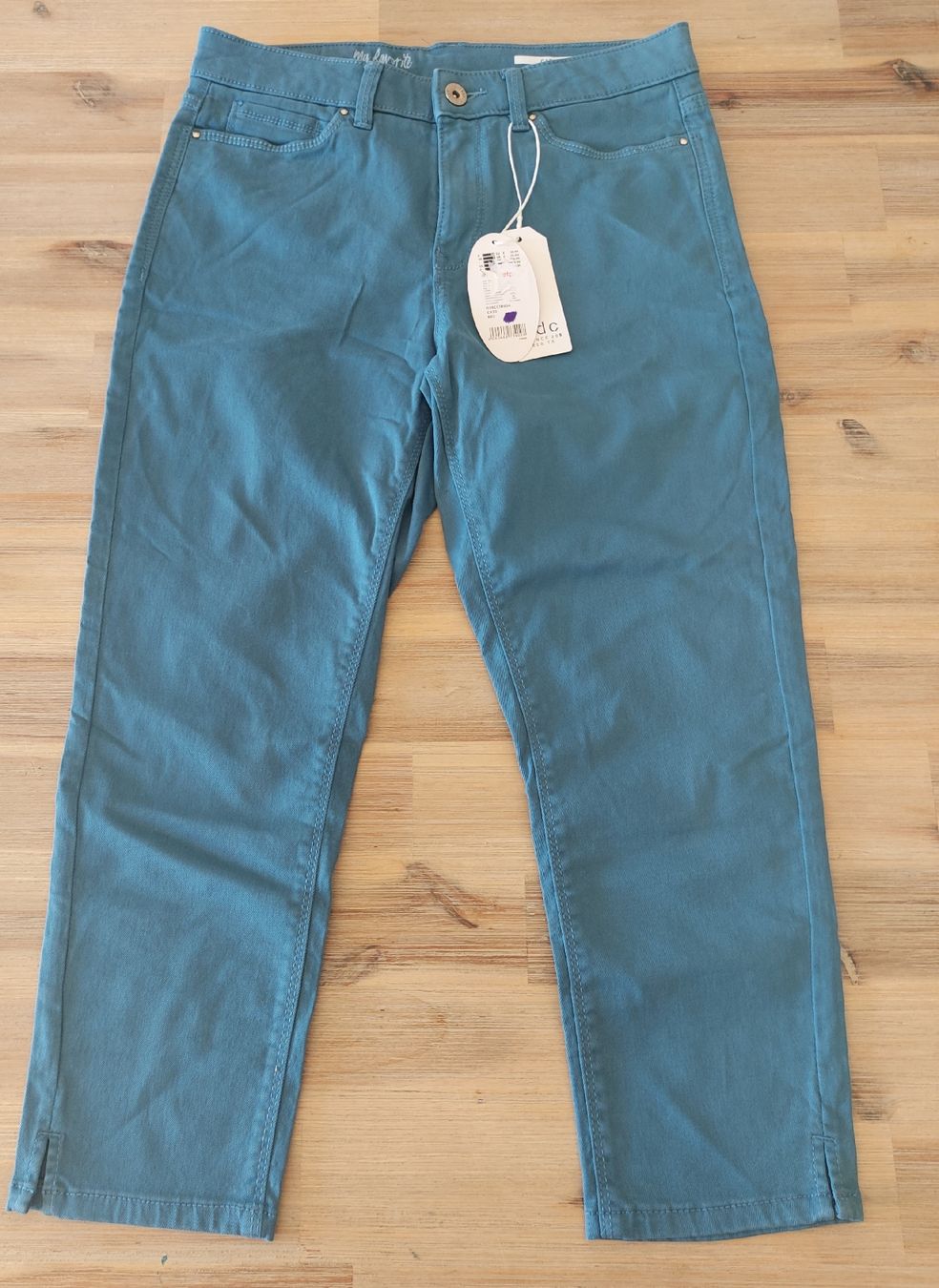 Esprit Jeans: Neue Edc Damen Capri Jeans Gr. 34 blau – Nuovo e nell'imballaggio originale da Basel venduto da Mazzo84