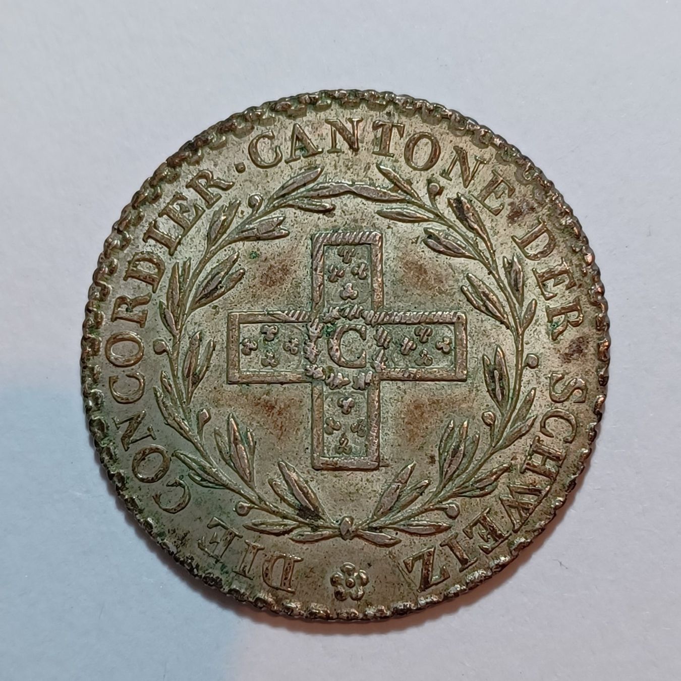 Tutti le monete: 5 Batzen 1826 Aargau – Usato da Pfäffikon ZH venduto da Schweizer_Muenzen 1