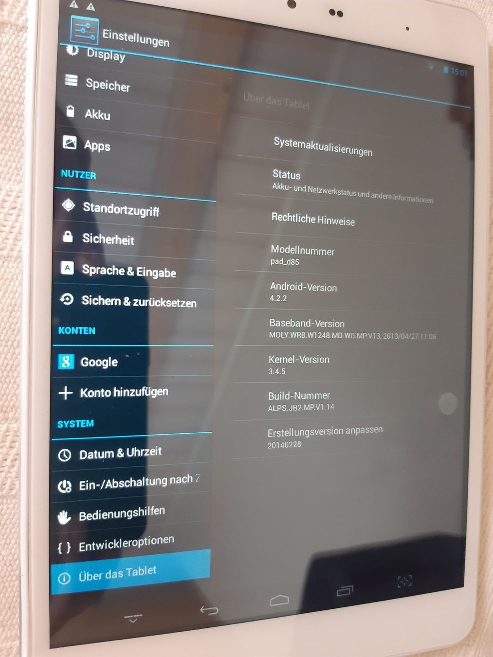 Tablet PC: Haier Tablet – Defekt aus Detligen von fre_j5jy 2