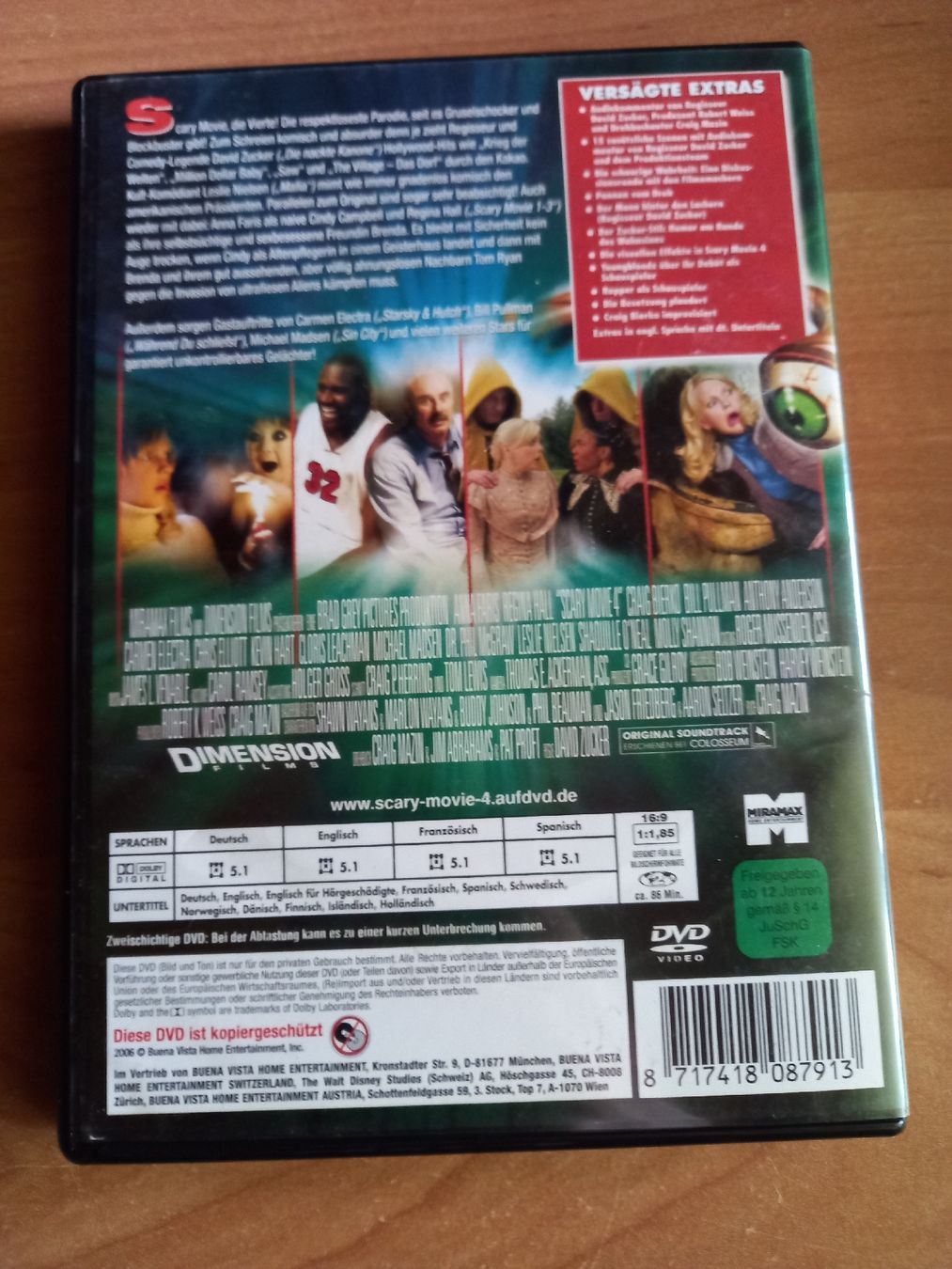 Tutti i DVDs: DVD Scary Movie 4 – Usato da Langenthal venduto da noa_9wcy 1