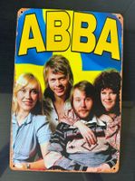 Vintage Blechschild ABBA