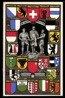 Schweiz, Wappen der Kantone, Rütli-Schw