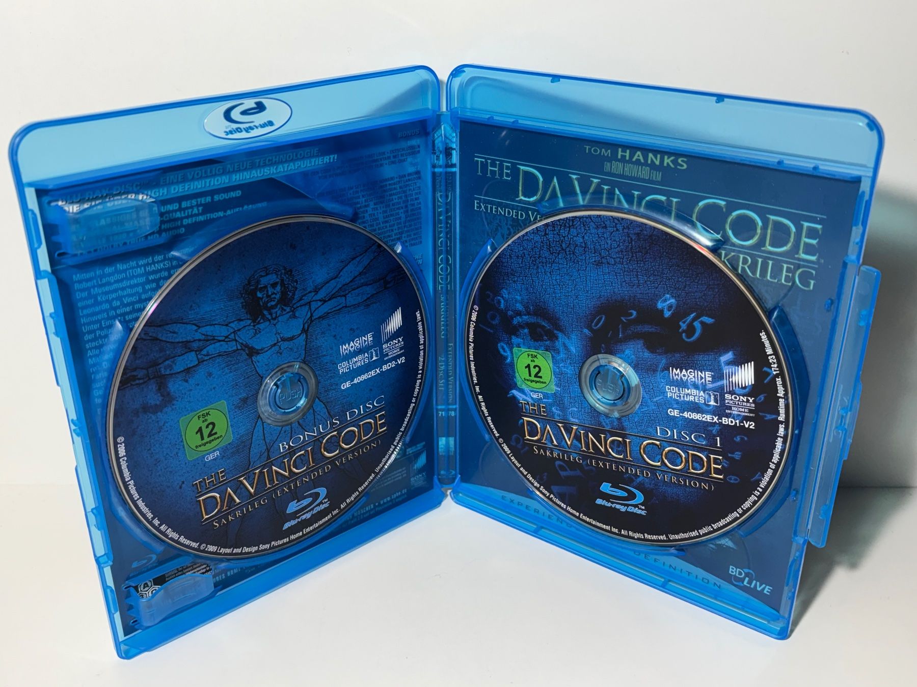 Alle DVDs: The Da Vinci Code - Illuminati - Inferno Blu Ray – Gebraucht aus Wilderswil von Mr.Fury 3
