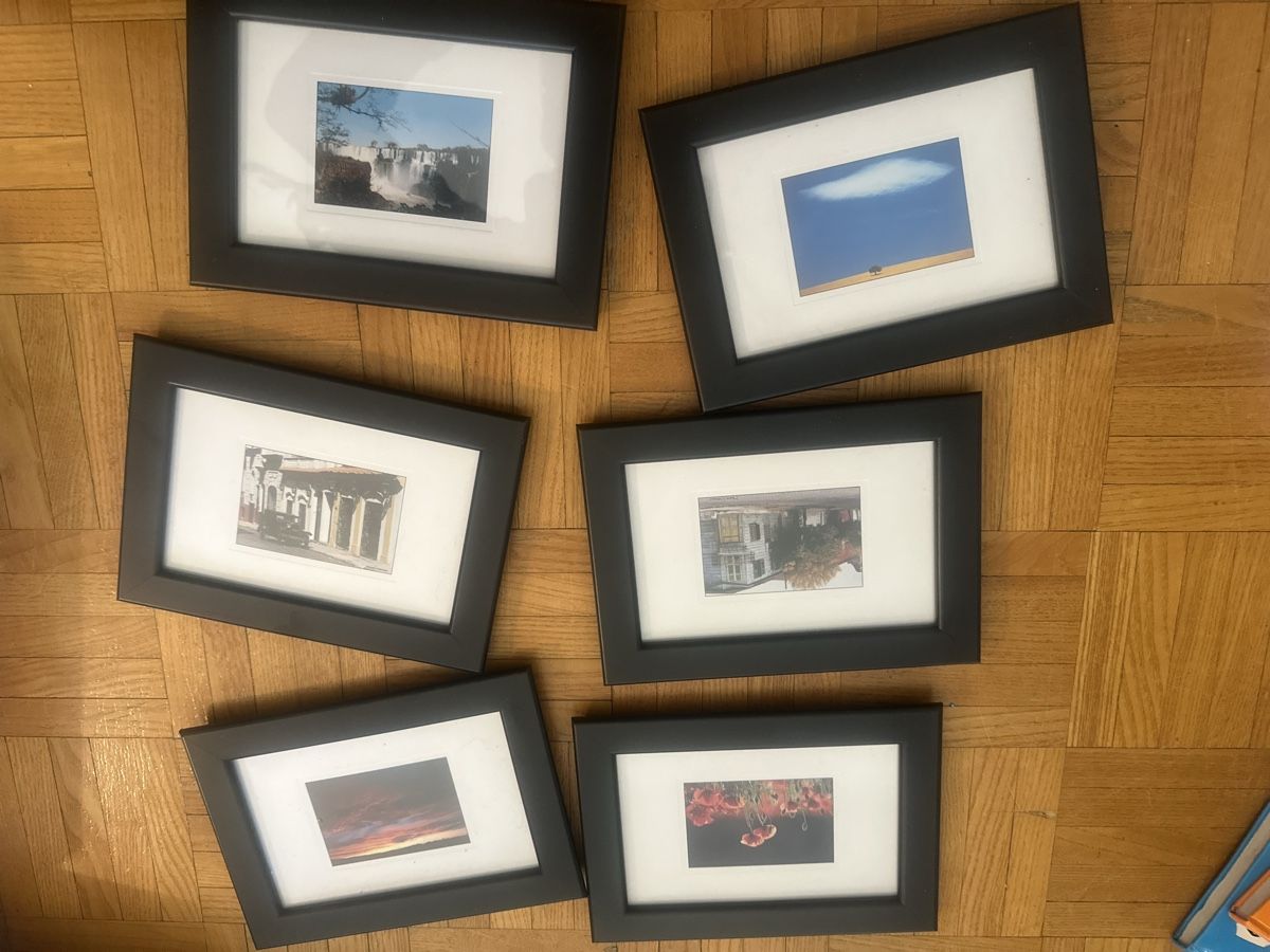 Cadres de tableaux: 6 Bilderrahmen mit Bilder ganz NEU – Neuf (Voir description) à Uster par bek_v2ct