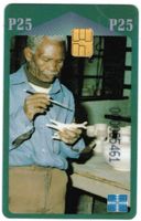Telefonkarte Botswana Keramiker